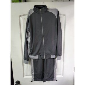 Youth XL Basketball Jacket&Pants Gray Warm Up Set Shirts&Skins NEW